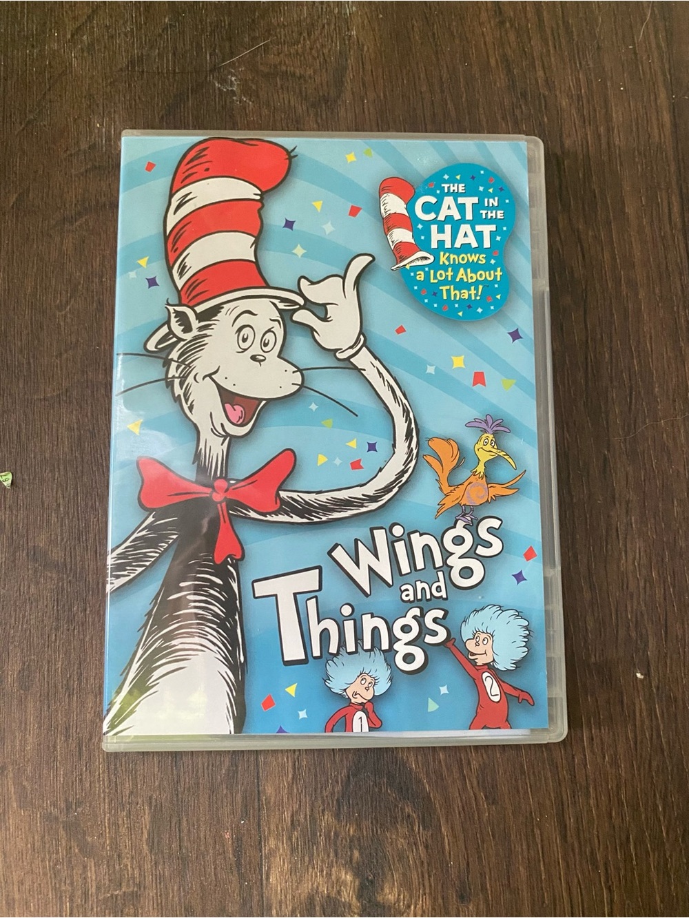 Wings and Things Cat in the Hat DVD - Blue